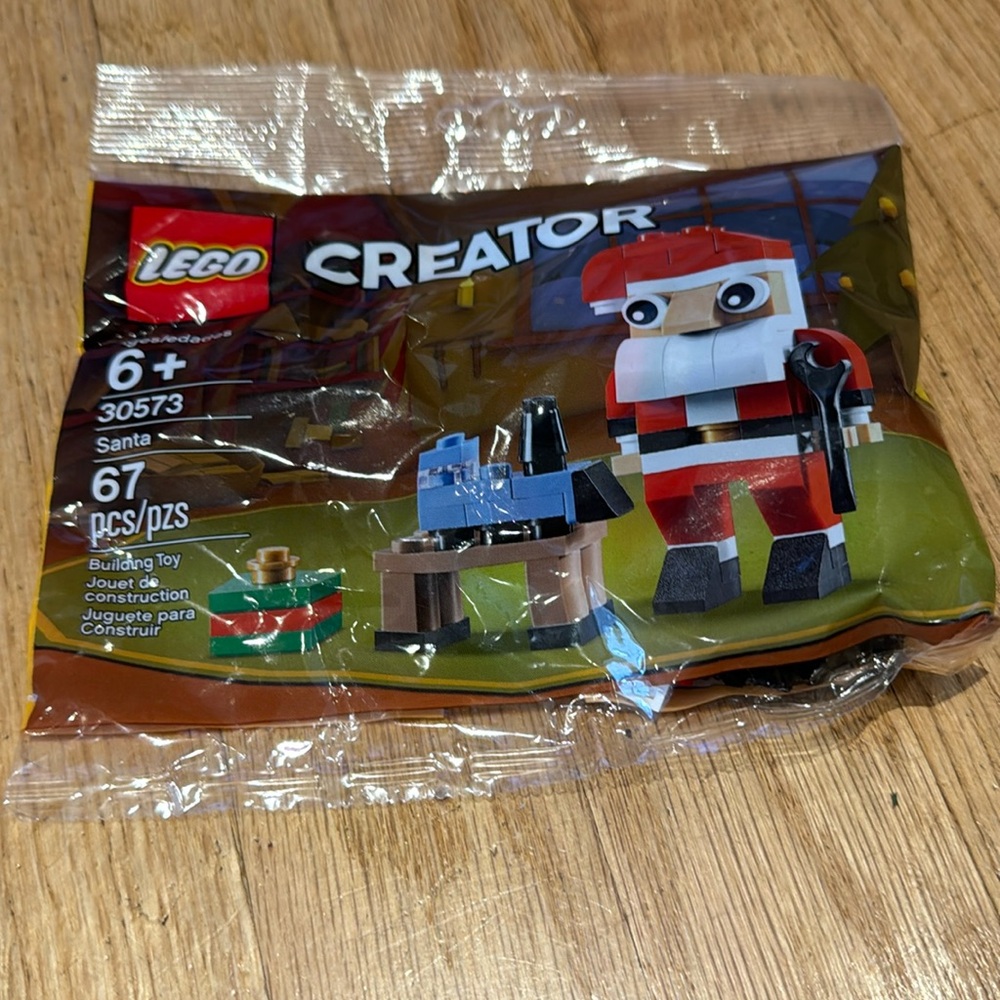 BNIP Lego poly bag Santa 30573